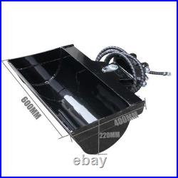 600mm Mini Excavator Tilting Bucket Attachment US Stock/Free Shipping 2025 New