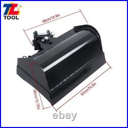 600mm Tilting Bucket Attachment For Mini Excavators Mini Excavator Bucket WithPins