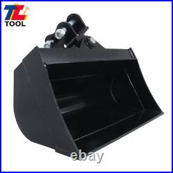 600mm Tilting Bucket Attachment For Mini Excavators Mini Excavator Bucket WithPins