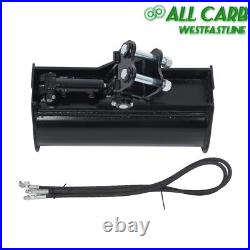 600mm Tilting Bucket Attachment Mini Excavators Bucket With oil pipe + pin shaft