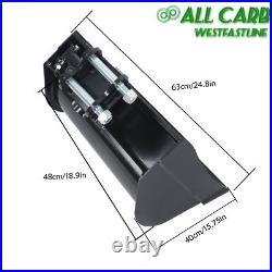 600mm Tilting Bucket Attachment Mini Excavators Bucket With oil pipe + pin shaft