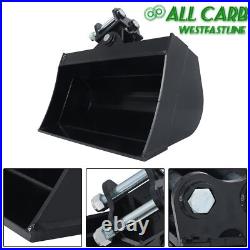 600mm Tilting Bucket Attachment Mini Excavators Bucket With oil pipe + pin shaft