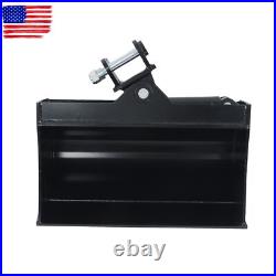 600mm Tilting Bucket Attachment for Mini Excavators Bucket With oil pipe + pins