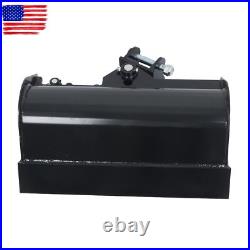 600mm Tilting Bucket Attachment for Mini Excavators Bucket With oil pipe + pins