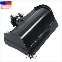 600mm Tilting Bucket Attachment for Mini Excavators Bucket With oil pipe + pins