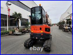 6173 lbs CFG 35UF Hydraulic Excavator Kubota Diesel D1105 Engine Comfort Cab