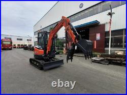 6173 lbs CFG 35UF Hydraulic Excavator Kubota Diesel D1105 Engine Comfort Cab