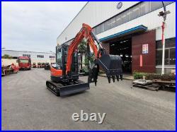 6173 lbs CFG 35UF Hydraulic Excavator Kubota Diesel D1105 Engine Comfort Cab