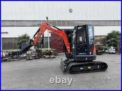 6173 lbs CFG 35UF Hydraulic Excavator Kubota Diesel D1105 Engine Comfort Cab