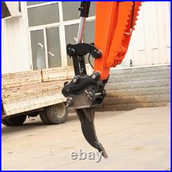 6Ton Mini Excavator Diesel Side Swing Digger, Yanmar Engine, Cab, Multi Attachments