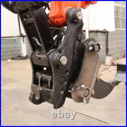 6Ton Mini Excavator Diesel Side Swing Digger, Yanmar Engine, Cab, Multi Attachments