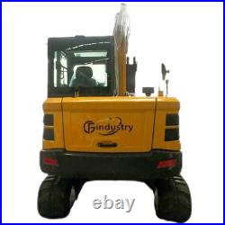 6 Ton Mini Excavator Kubota Diesel Engine Tracked Digger with7in HD Touch Screen