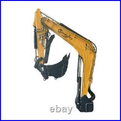 6 Ton Mini Excavator Kubota Diesel Engine Tracked Digger with7in HD Touch Screen