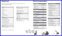 6 Ton Mini Excavator Kubota Diesel Engine Tracked Digger with7in HD Touch Screen