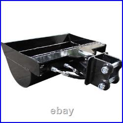 800mm Mini Excavator Tilting Bucket Attachment US Stock/Free Shipping 2026 New