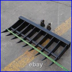 800mm Rake Attachment Tool 9- tooth for Mini Excavator Attachment Free Shipping