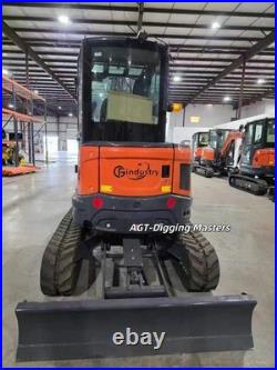 8487lbs CFG 40UF SWE 35UF Mini Excavator 25HP Kubota Engine Air Conditioner AC 8487lbs CFG 40UF SWE 35UF Mini Excavator 25HP Kubota Engine Air Conditioner AC