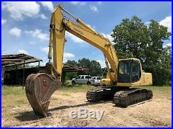 99 Komatsu PC200 Excavator For Sale EZ Financing Shipping Video in Texas