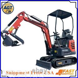 AGT 13.5 HP Mini Excavator with Rato Engine EPA Hydraulic Crawler Digger MX15RX AGT 13.5 HP Mini Excavator with Rato Engine EPA Hydraulic Crawler Digger MX15RX