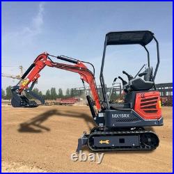 AGT 13.5 HP Mini Excavator with Rato Engine EPA Hydraulic Crawler Digger MX15RX AGT 13.5 HP Mini Excavator with Rato Engine EPA Hydraulic Crawler Digger MX15RX