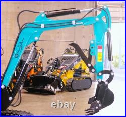AGT 1Ton Mini Excavator Digger Tracked Crawler RATO Gas Engine EPA 0.03m³ Bucket