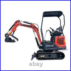 AGT 1Ton Mini Excavator with Pilot Control 13.5HP B&S Gas Engine New