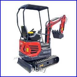 AGT 1Ton Mini Excavator with Pilot Control 13.5HP B&S Gas Engine New