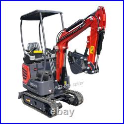 AGT 1Ton Mini Excavator with Pilot Control 13.5HP B&S Gas Engine New
