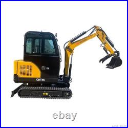 AGT 1.8Ton Mini Excavator Digger Kubota Engine 26HP Diesel Tracked Crawler QNT45