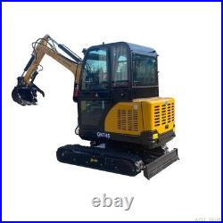 AGT 1.8Ton Mini Excavator Digger Kubota Engine 26HP Diesel Tracked Crawler QNT45
