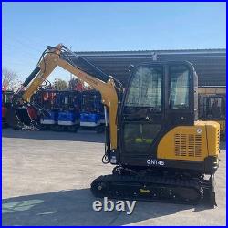 AGT 1.8Ton Mini Excavator Digger Kubota Engine 26HP Diesel Tracked Crawler QNT45