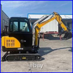 AGT 1.8Ton Mini Excavator Digger Kubota Engine 26HP Diesel Tracked Crawler QNT45