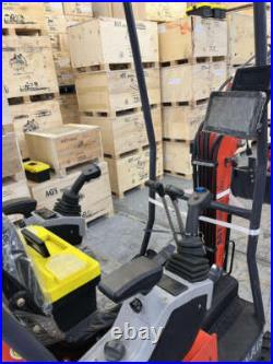 AGT 1 Ton Upgraded Mini Excavator with Pilot Control & Swing Boom&Hydraulic Thumb