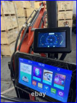 AGT 1 Ton Upgraded Mini Excavator with Pilot Control & Swing Boom&Hydraulic Thumb
