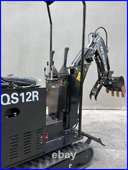 AGT 2023 New Mini Excavator 1Ton Digger 13.5 HP Tracked Crawler RATO Engine EPA