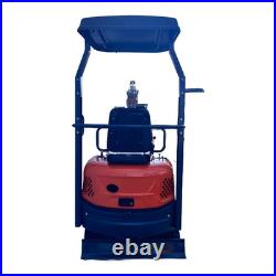 AGT 2025 Mini Excavator 1-Ton Digger Tracked Crawler 13.5 HP B&S Gas EPA Engine