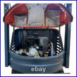 AGT 2025 Mini Excavator 1-Ton Digger Tracked Crawler 13.5 HP B&S Gas EPA Engine