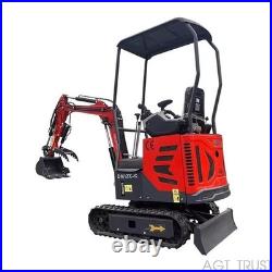 AGT 2025 Mini Hydraulic Excavator With Swing Boom & Pilot Control DM12X-PLUS NEW