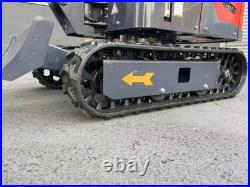 AGT 2025 Mini Hydraulic Excavator With Swing Boom & Pilot Control DM12X-PLUS NEW