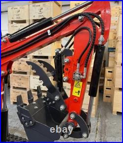 AGT 2025 Mini Hydraulic Excavator With Swing Boom & Pilot Control DM12X-PLUS NEW