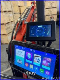 AGT 2025 Mini Hydraulic Excavator With Swing Boom & Pilot Control DM12X-PLUS NEW