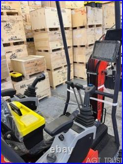 AGT 2025 Mini Hydraulic Excavator With Swing Boom & Pilot Control DM12X-PLUS NEW