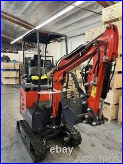 AGT 2025 Mini Hydraulic Excavator With Swing Boom & Pilot Control DM12X-PLUS NEW