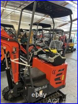 AGT 2025 Mini Hydraulic Excavator With Swing Boom & Pilot Control DM12X-PLUS NEW