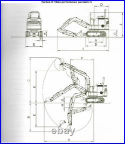 AGT 2025 NEW 1-Ton Mini Excavators Digger Tracked Crawler 13.5 HP B&S Engine EPA