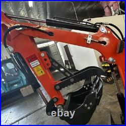 AGT 2025 NEW 1-Ton Mini Excavators Digger Tracked Crawler 13.5 HP B&S Engine EPA