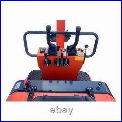 AGT 2025 NEW 1-Ton Mini Excavators Digger Tracked Crawler 13.5 HP B&S Engine EPA