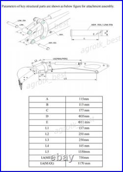 AGT 3.5Ton Mini Excavator Digger 20HP Kubota Diesel Engine withHydraulic Thumb NEW