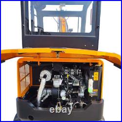 AGT 3-Ton Mini Excavator Hydraulic Digger Crawler Kubota / Yanmar Engine CE/EPA