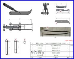 AGT Attachments Hydraulic Thumb Clip For 1-2 Ton Mini Excavator, 12EX-HYMZJIII